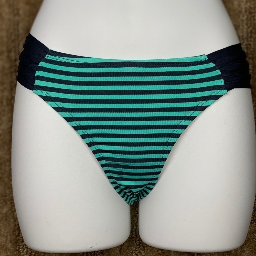 XSMALL green black bikini bottom Mossimo‎ Swimwear